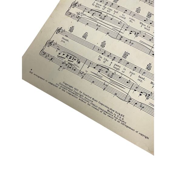 Nevertheless Im In Love With You Sheet Music Kalmar Ruby Three Little Words - Picture 4 of 6